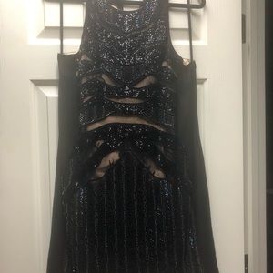 Bebe sequence dress